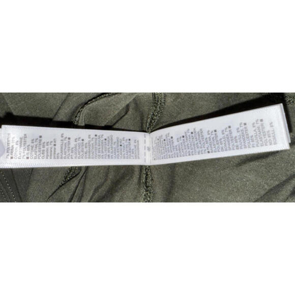 Athleta Outbound Scoopneck Boatneck Tee Organic Cotton Shadow Green Plus 3X - Picture 11 of 15